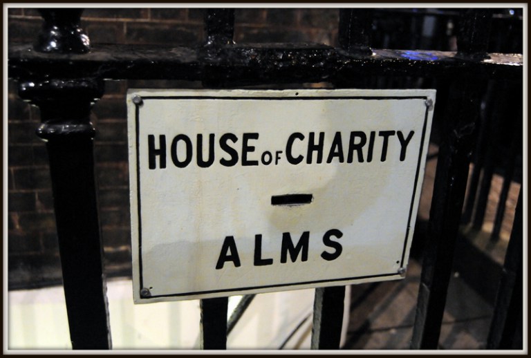 Alms box