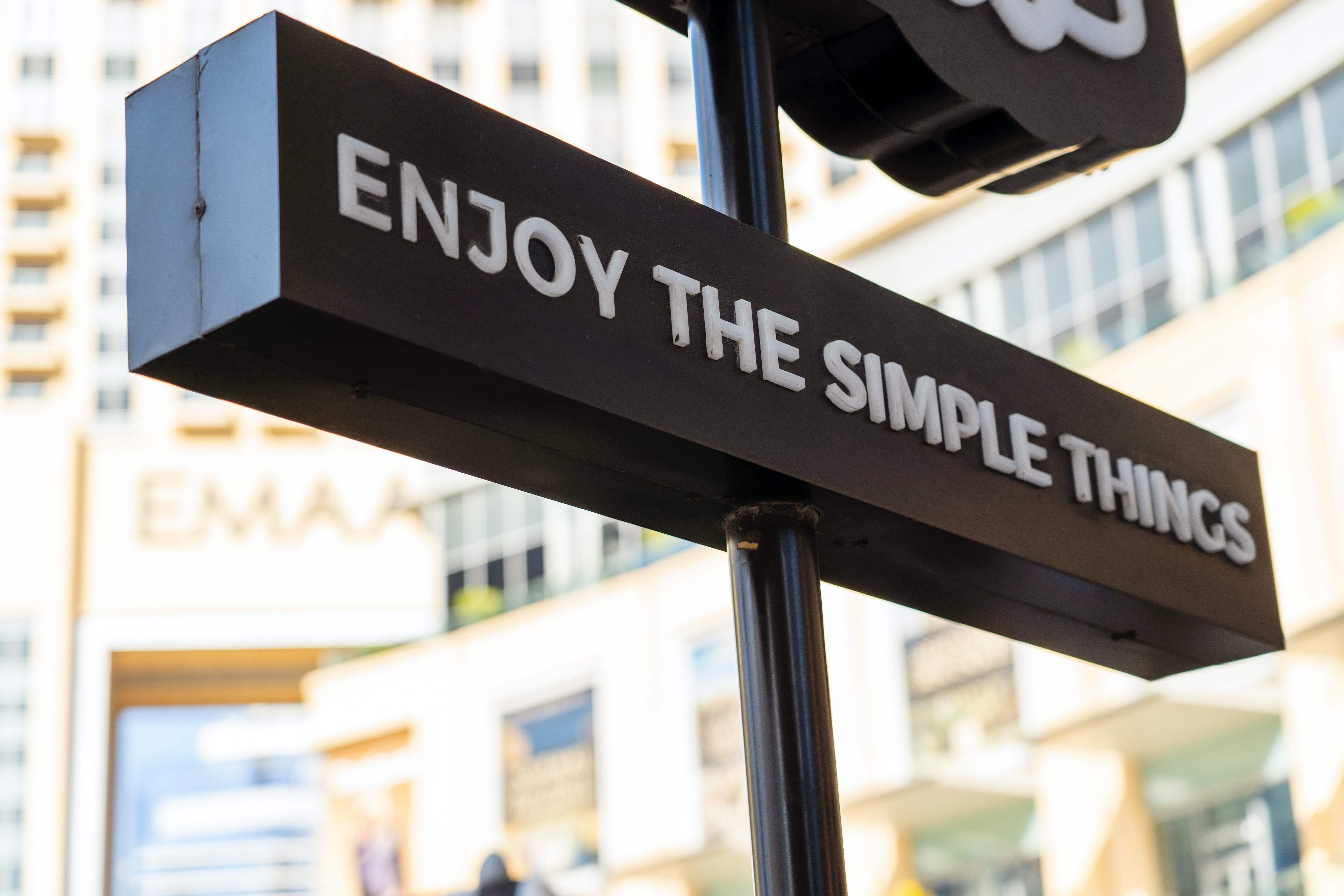 Enjoy The Simple Things